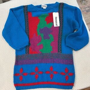 NWT Vintage Personal Sweater